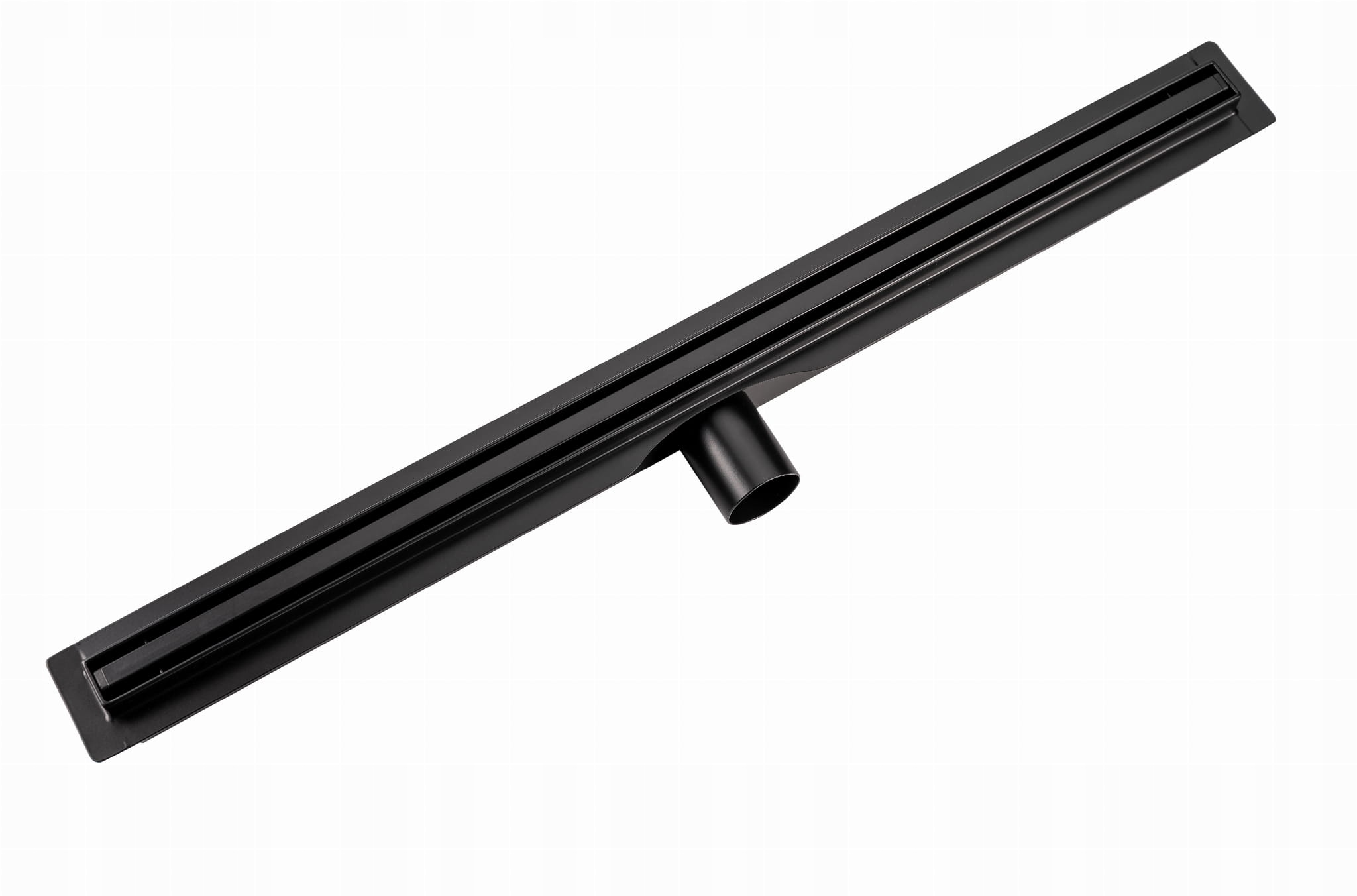 Odpływ liniowy Donau Slim czarny mat 800 mm Kesmet