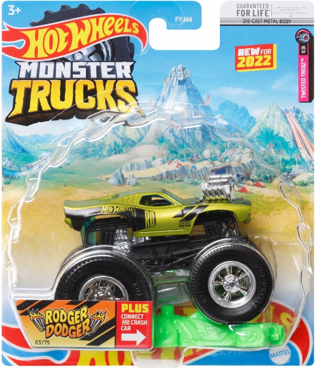 

Hot Wheels Monster Truck Rodger Dodger, HGC99