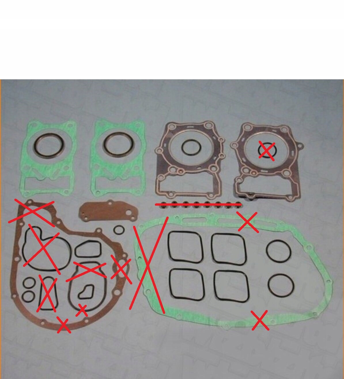 Suzuki VX 800 Sada tesnení motora Top End Vesrah VG-7075