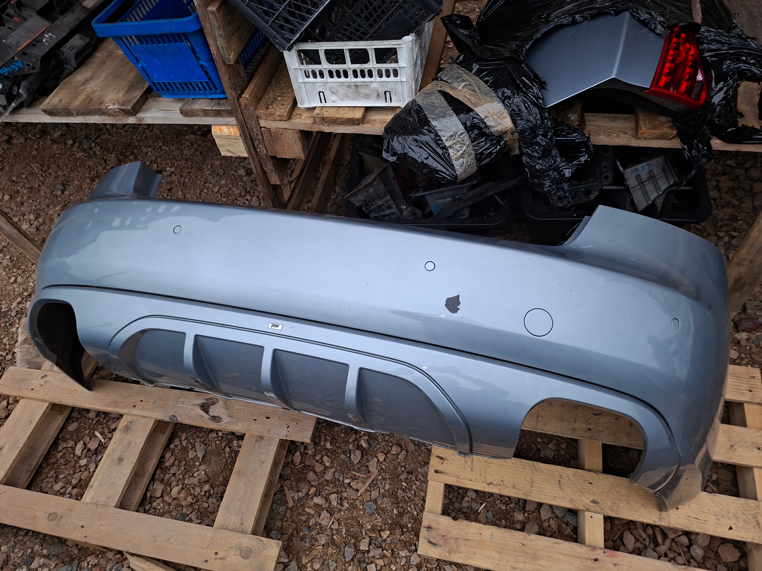 complete bumper rear part z accessories ABT Audi A5 8T 8T0807511
