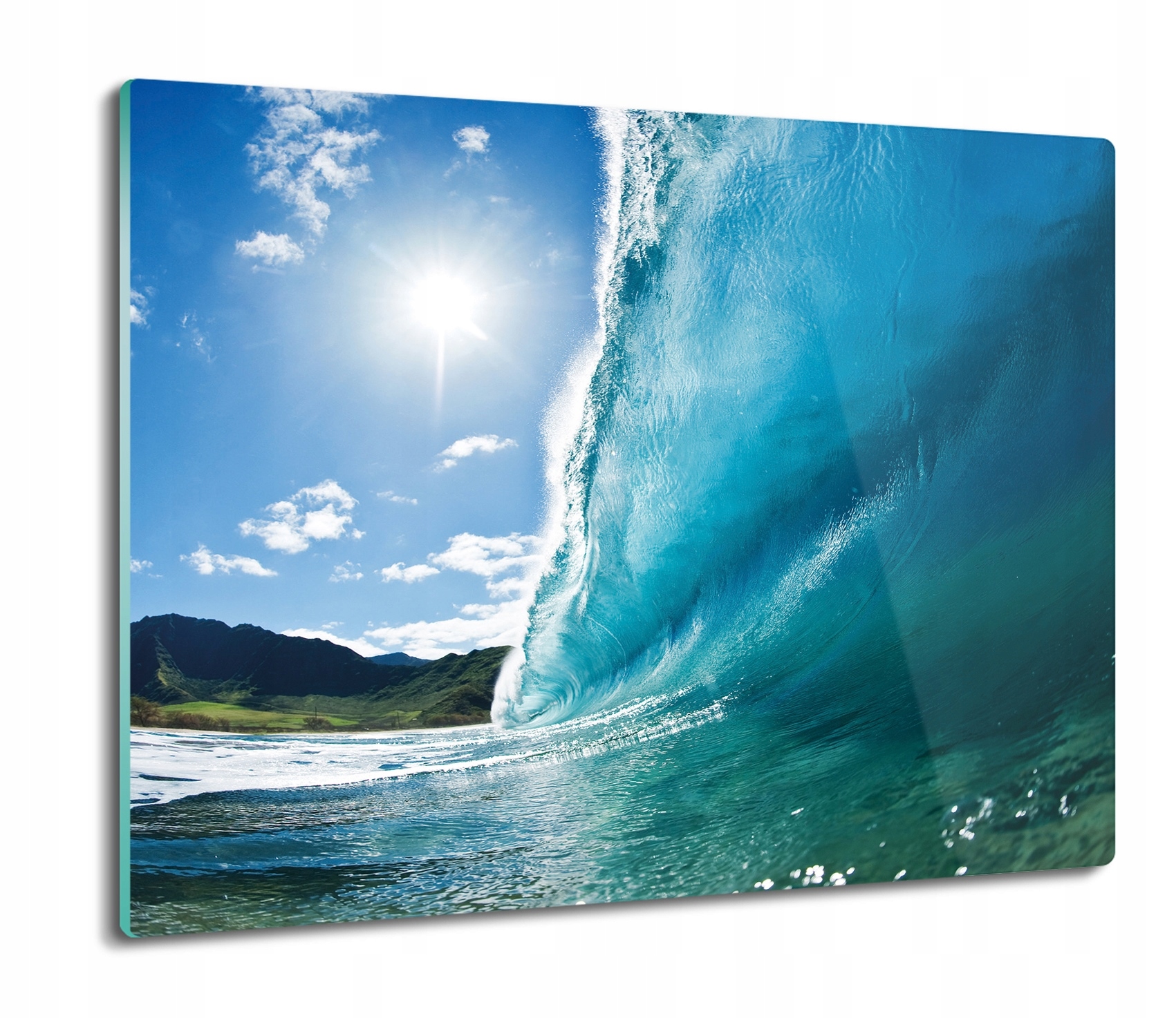 

Ocean fala woda 60x52 deska podkładka szklana