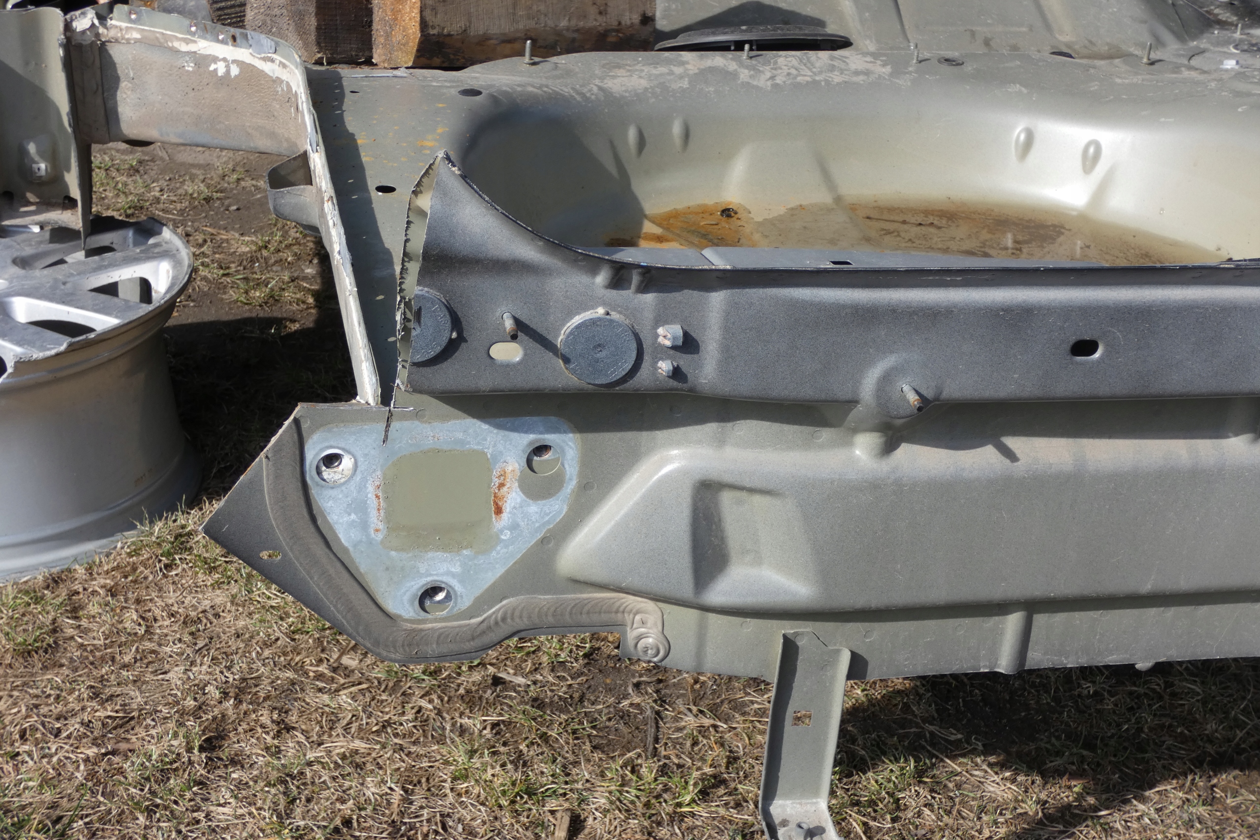 CITROEN C4 III rear panel rear panel sciana floor boot 22r. 1.2 benz