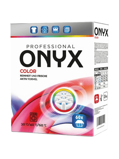 Levně 2X Onyx Professional Color prášek na praní barevných tkanin 3,6 kg