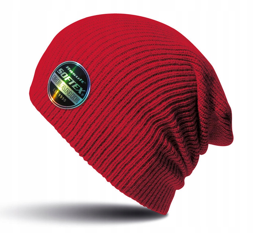 

Czapka beanie Oversize Result Softex red