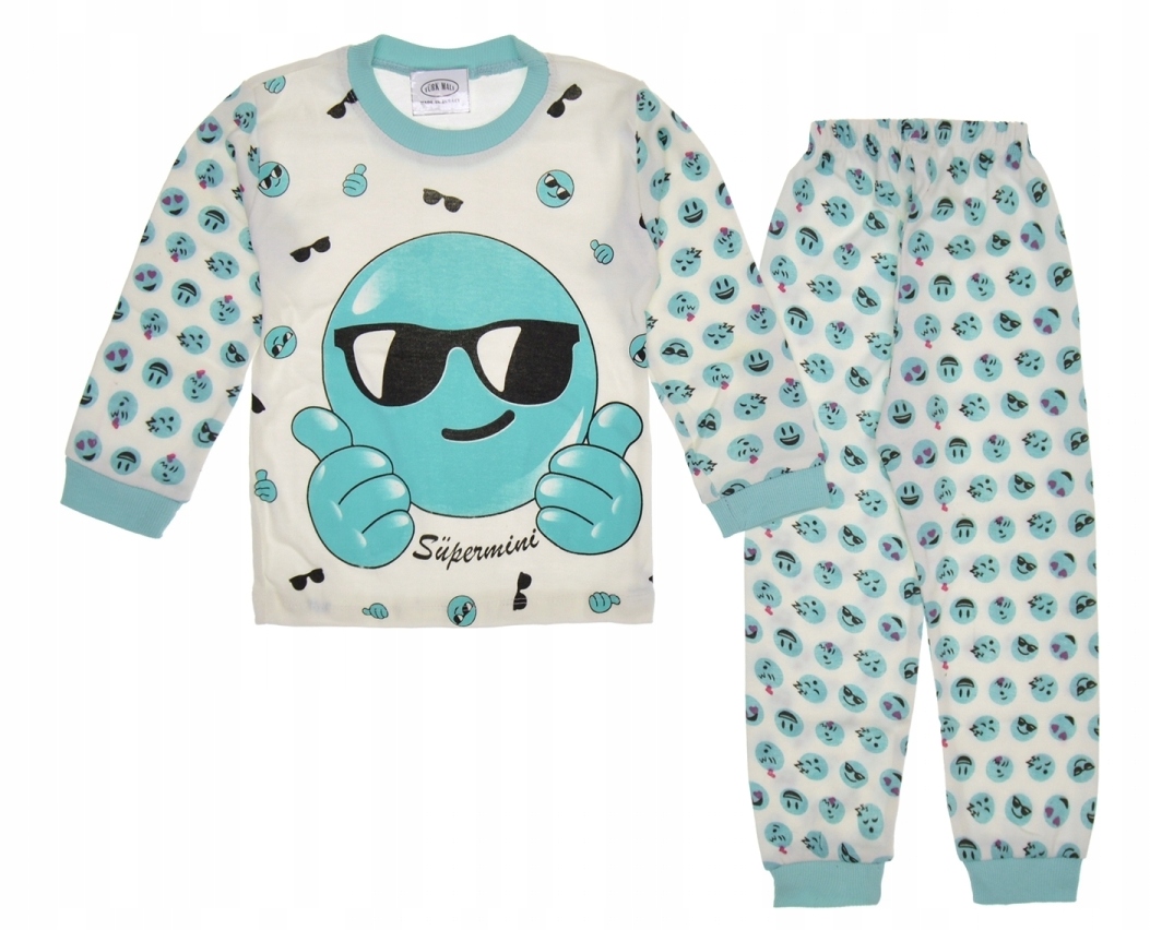 

Piżama piżamka Komplet niebieska Minka - Roz. 104