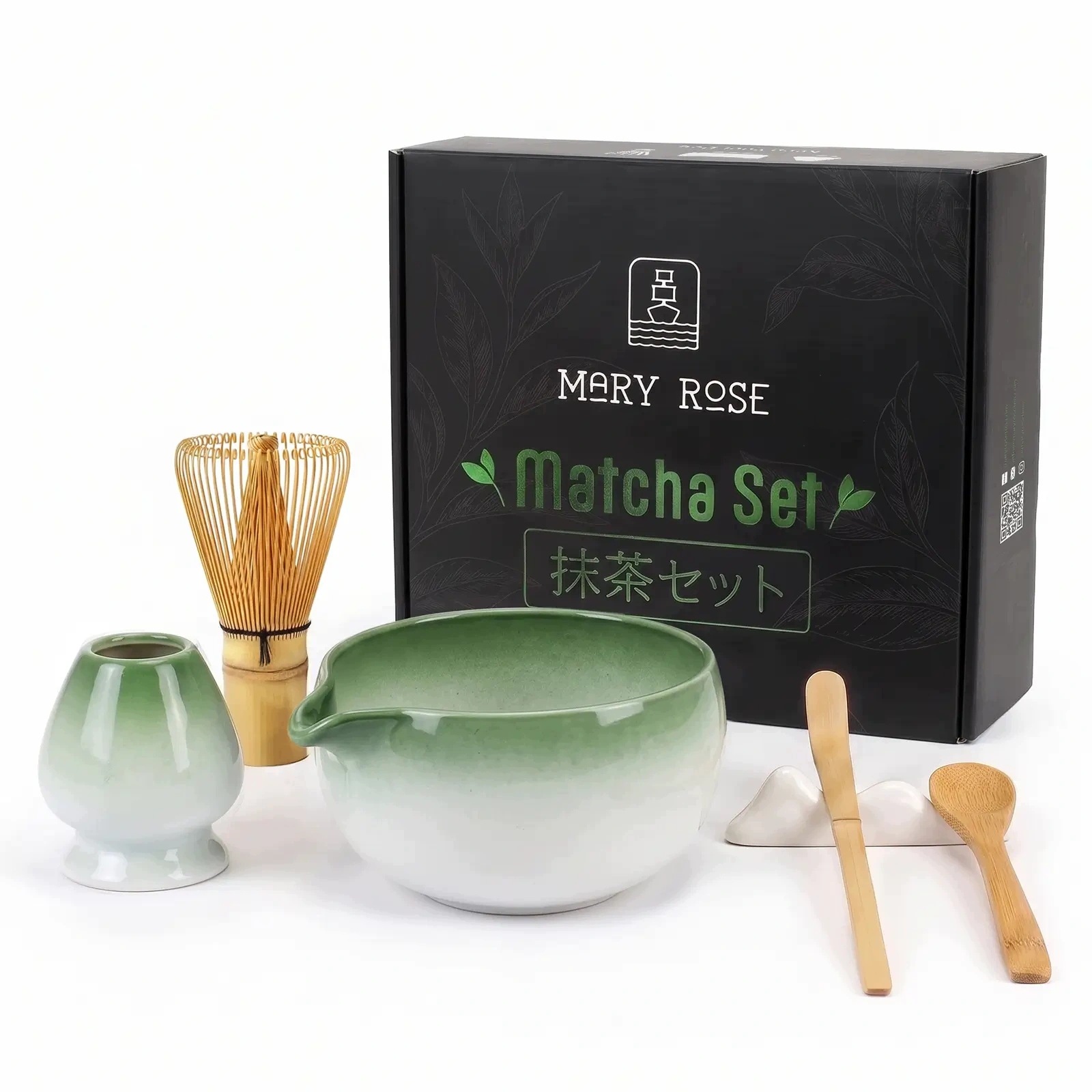 Dárková Sada Příslušenství pro přípravu čaje Matcha Hayashi