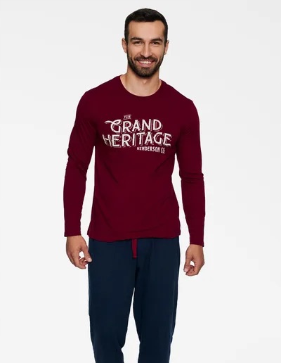 PIŻAMA MĘSKA HENDERSON BRAND 40021 XXL Rozmiar XXL