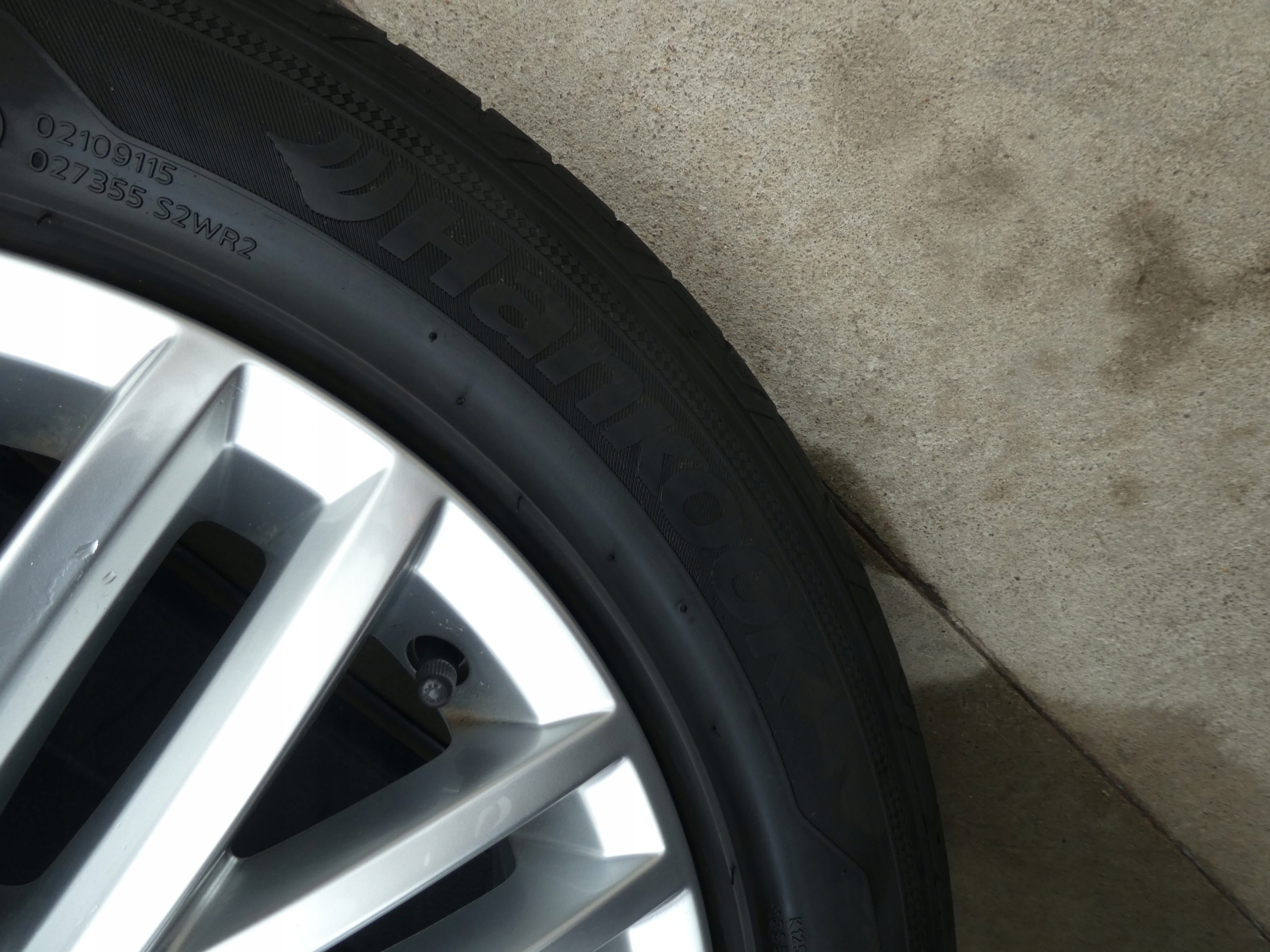 discs aluminium disc tyres VW CADDY 2K5601025J 205/55/16 2019
