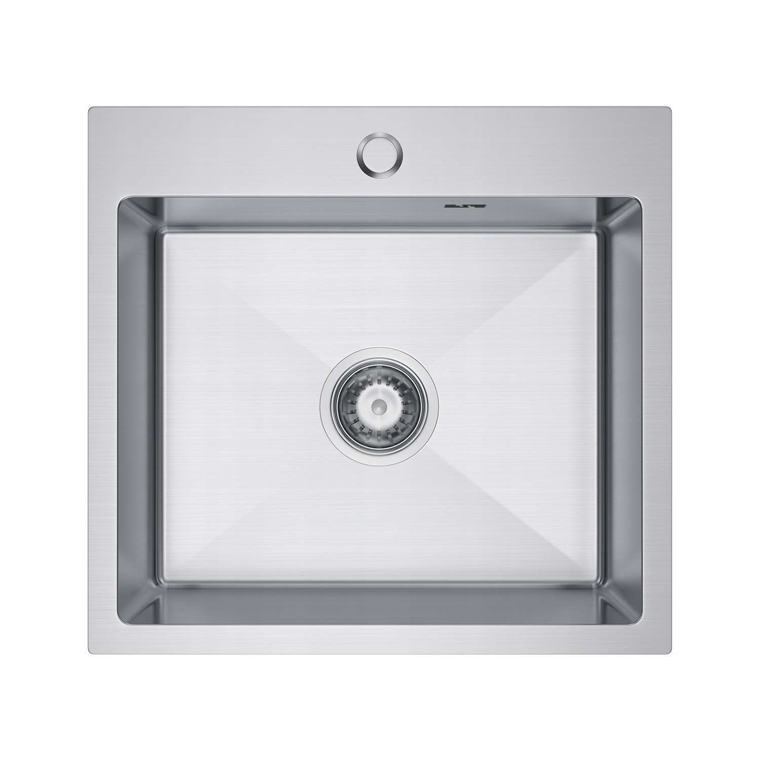 Zápustný drez z ocele Inox 50 x 40 cm so sifónom Melanstar