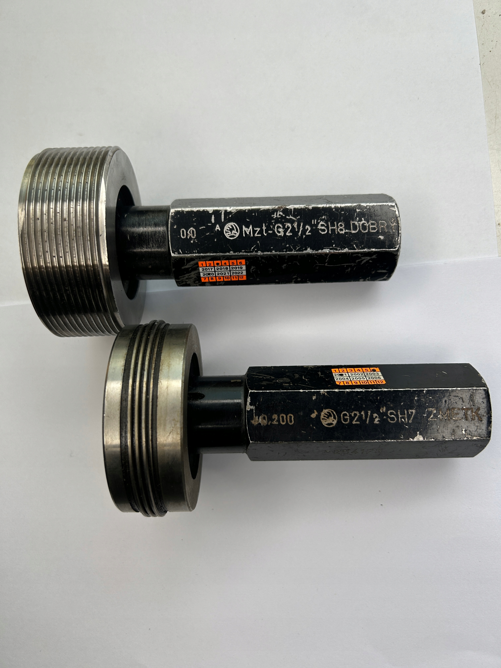 Sprawdzian Trzpieniowy MSBg G2 1/2 Sh8 G 2 1/2