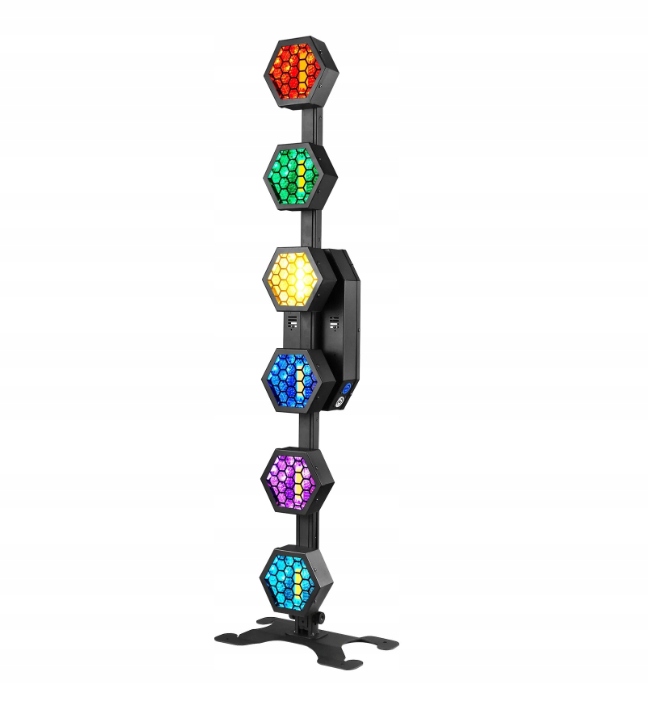Lampa sceniczna Led Rgb 3w1 240W ZQ01512 wtyczka Eu oświetlenie estrady