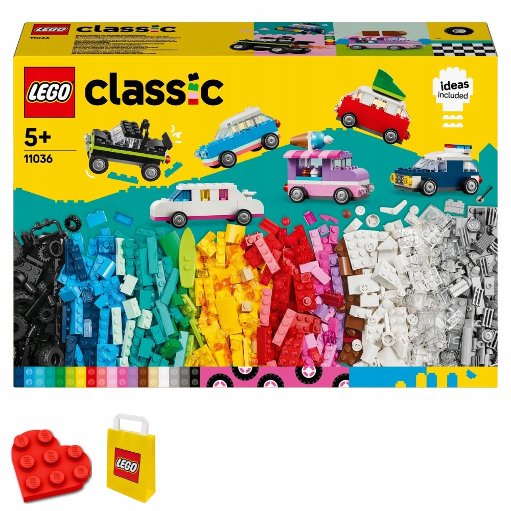 Lego Classic Kreativní vozidla 11036