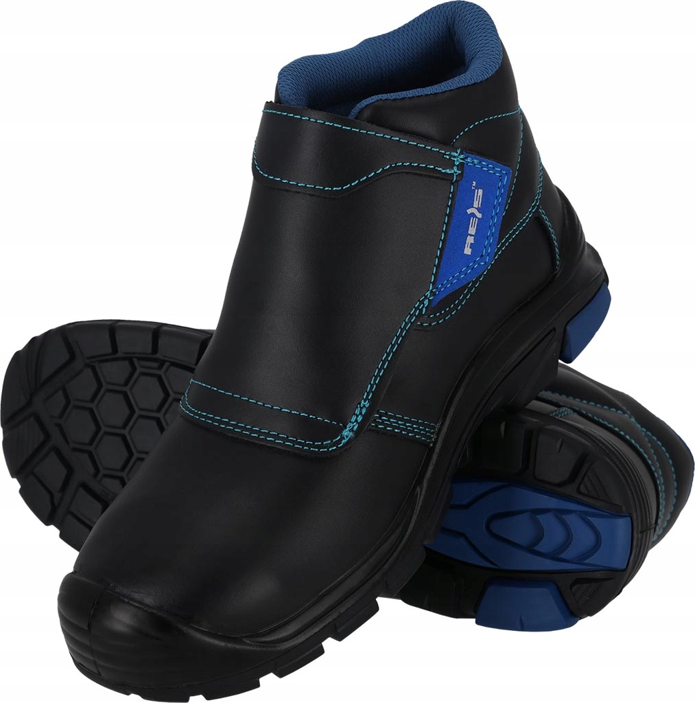 Buty spawalnicze robocze do spawania skórzane S3 Hro dla spawacza Drezno