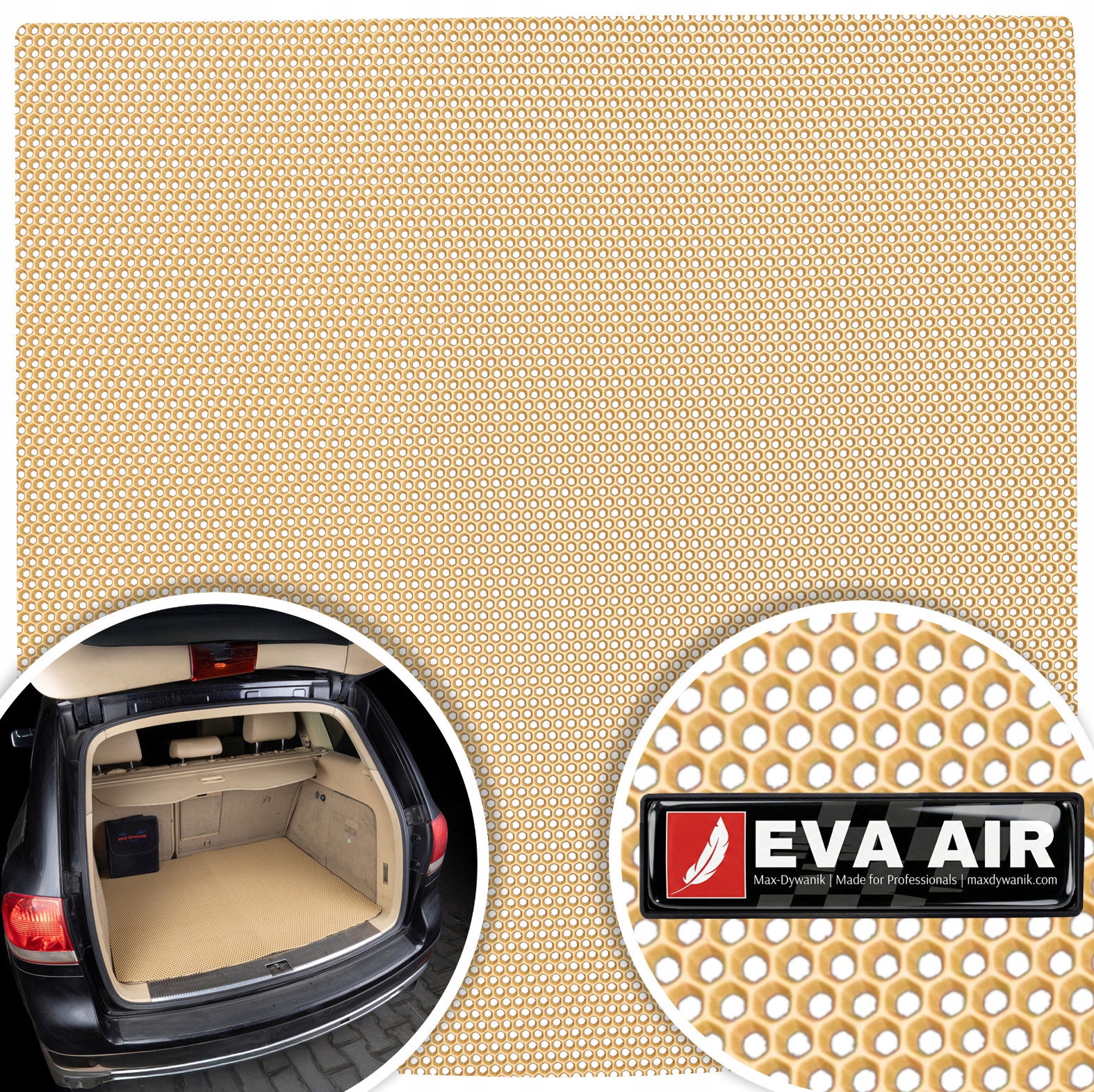 Audi Q7 I Suv 2007-2015 Vložka do zavazadlového prostoru Eva Air Honey