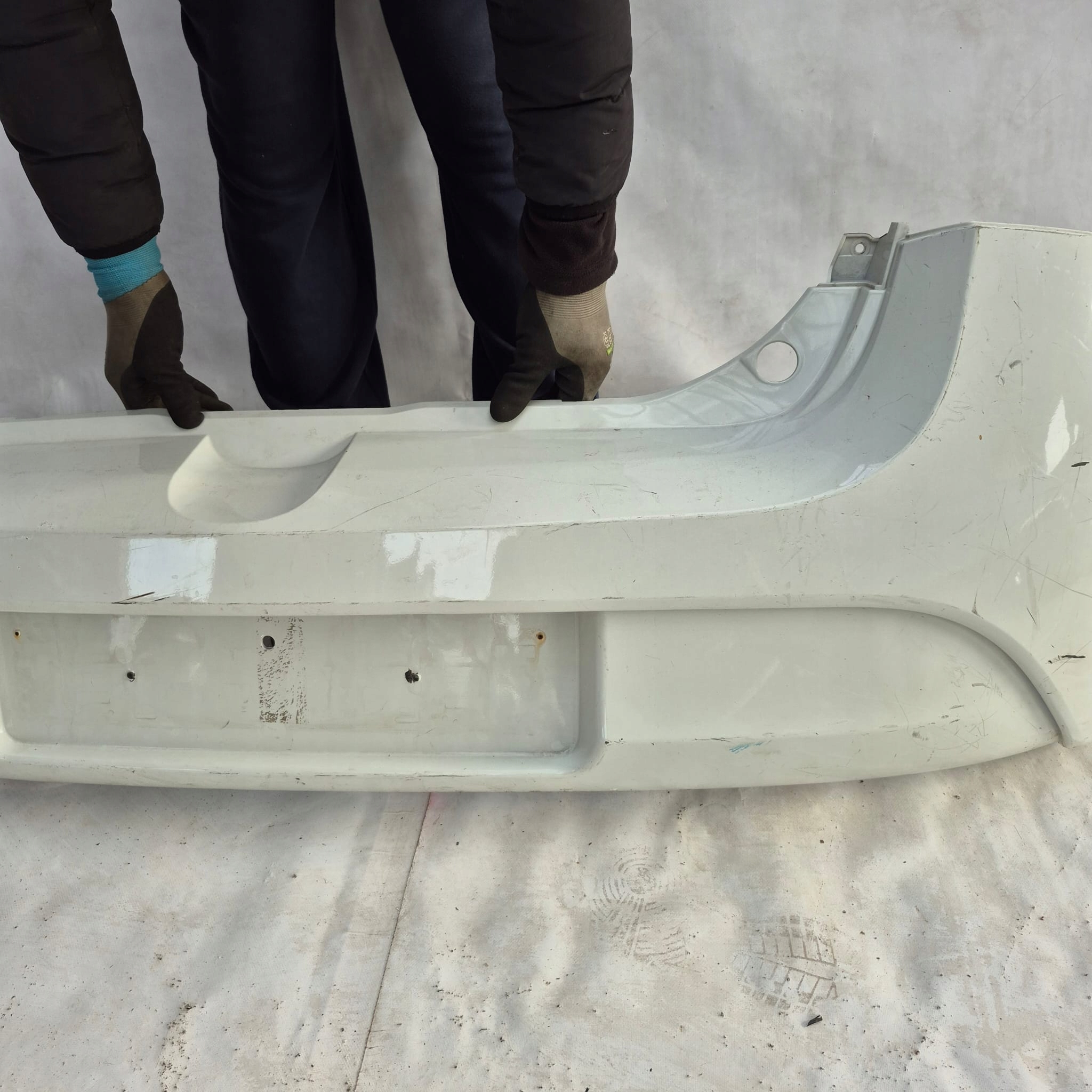 RENAULT TWINGO II 2 LIFT 10-14 bumper rear part rear