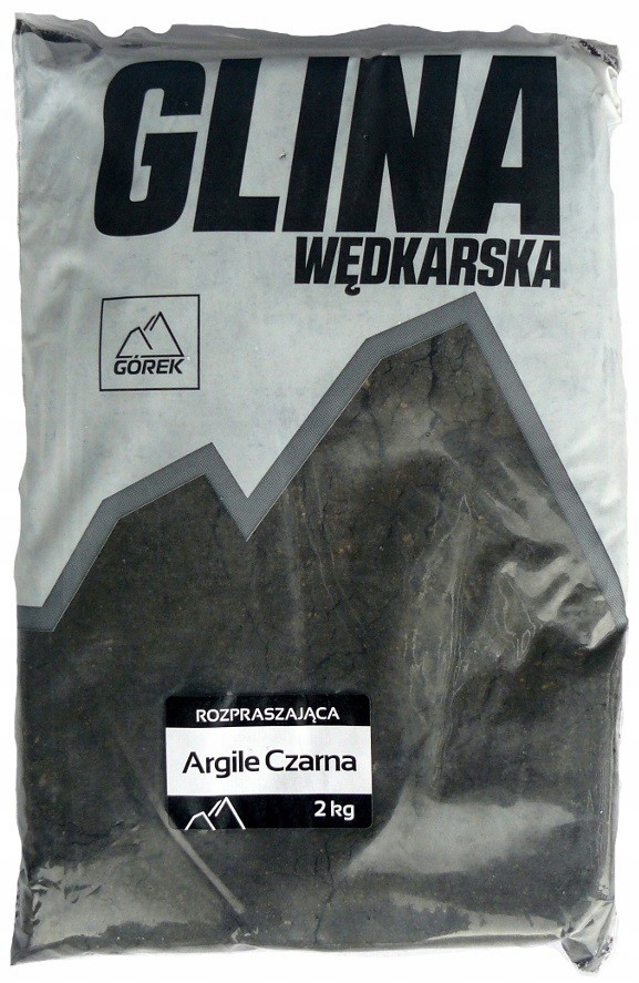Glina Górek Rozpraszająca Argile Czarna 2kg