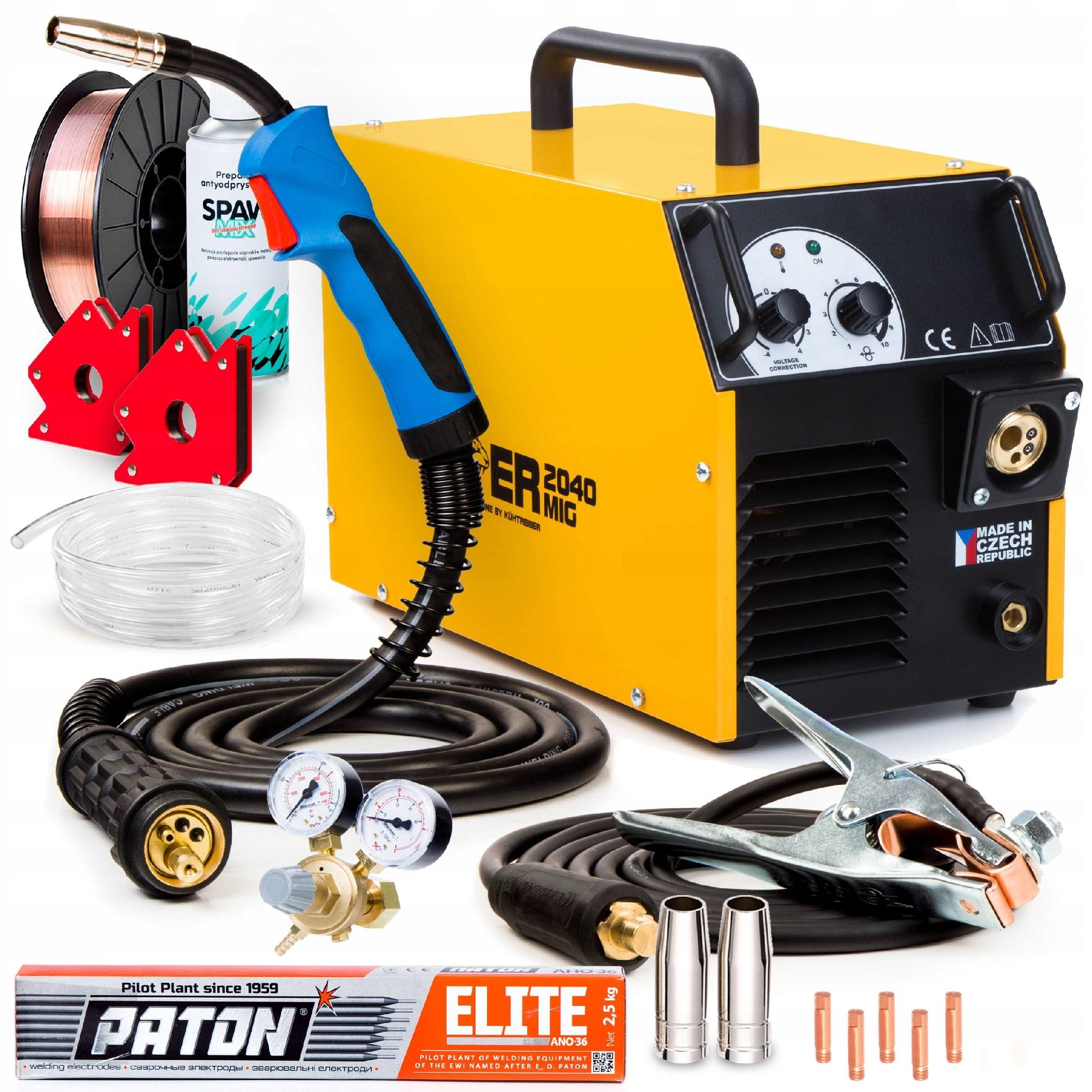 Invertorová Svářečka Migomat Tiger Mig 2040 Flux 230V 150A