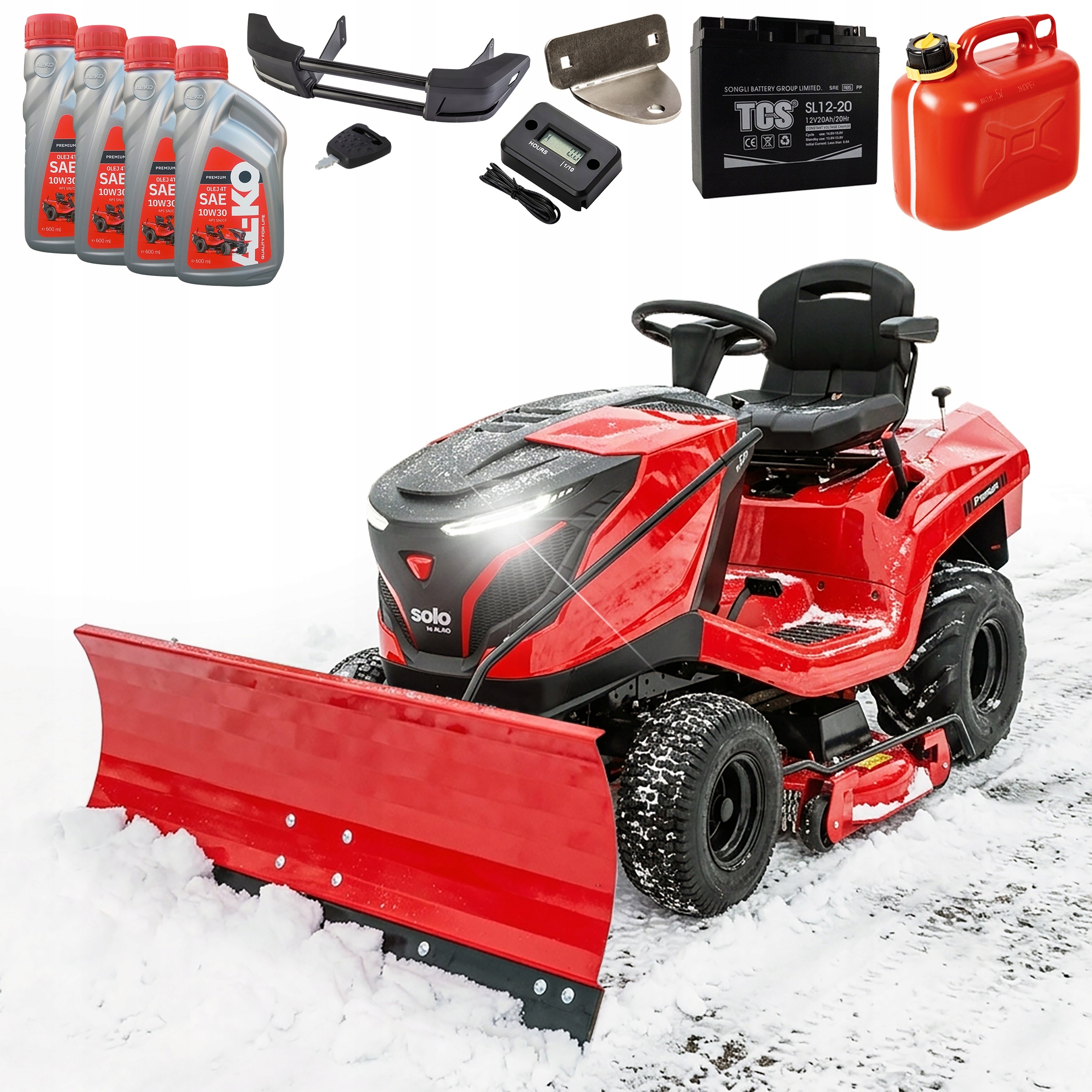 Traktor Al-ko T 22-110.6 Hddh-a V2 Max 22 Km Automat Karczownica 110cm Pług