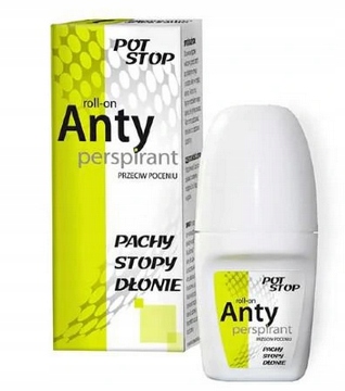 

Antyperspirant roll-on 60 ml Pot Stop stopy dłonie
