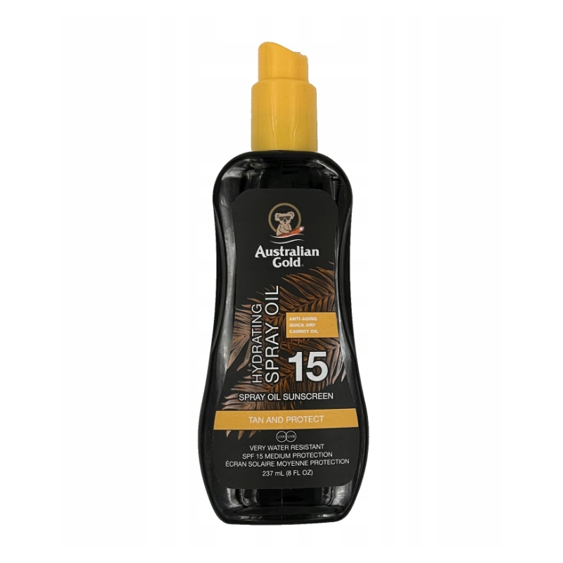 Australian Gold Spf 15 Spray olej 237 ml ve spreji na opalování