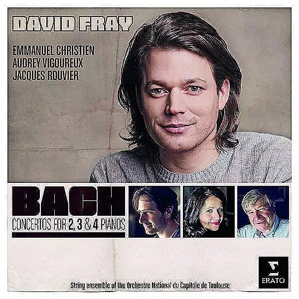 CD David Fray: Concertos For 2, 3 & 4 Pianos Standard 2018 edition
