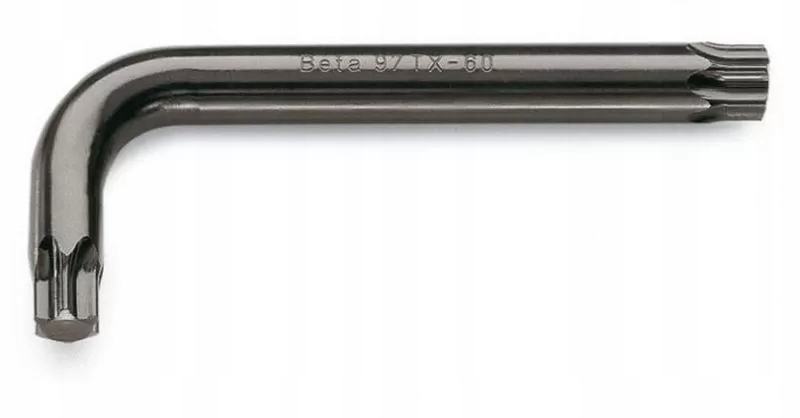 Komplet kluczy trzpieniowych profil torx t9 - t40 8 sztuk w rękojeści Marka Beta