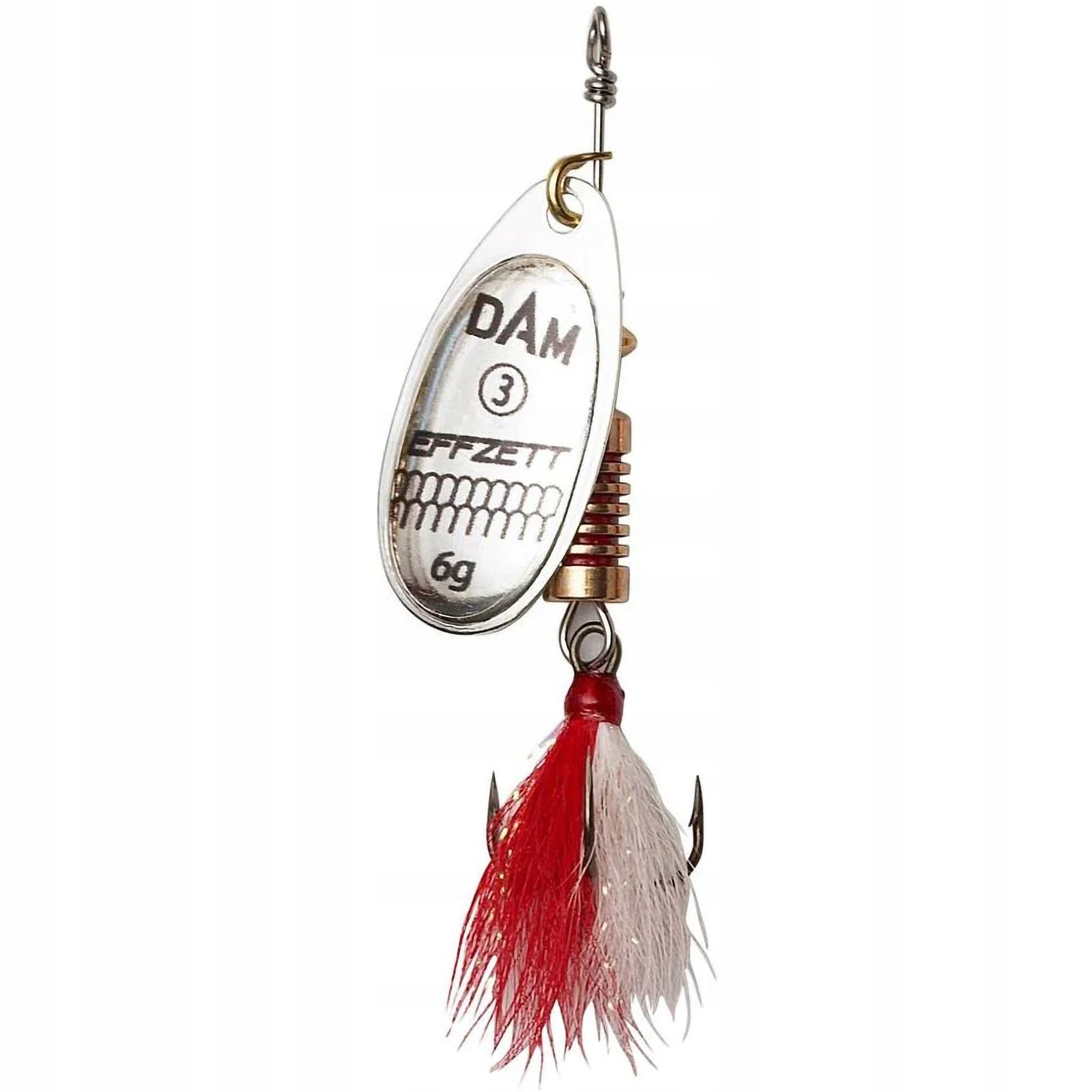 Błystka Obrotowa Dam Standard Dressed Spinner 2 4g S Silver