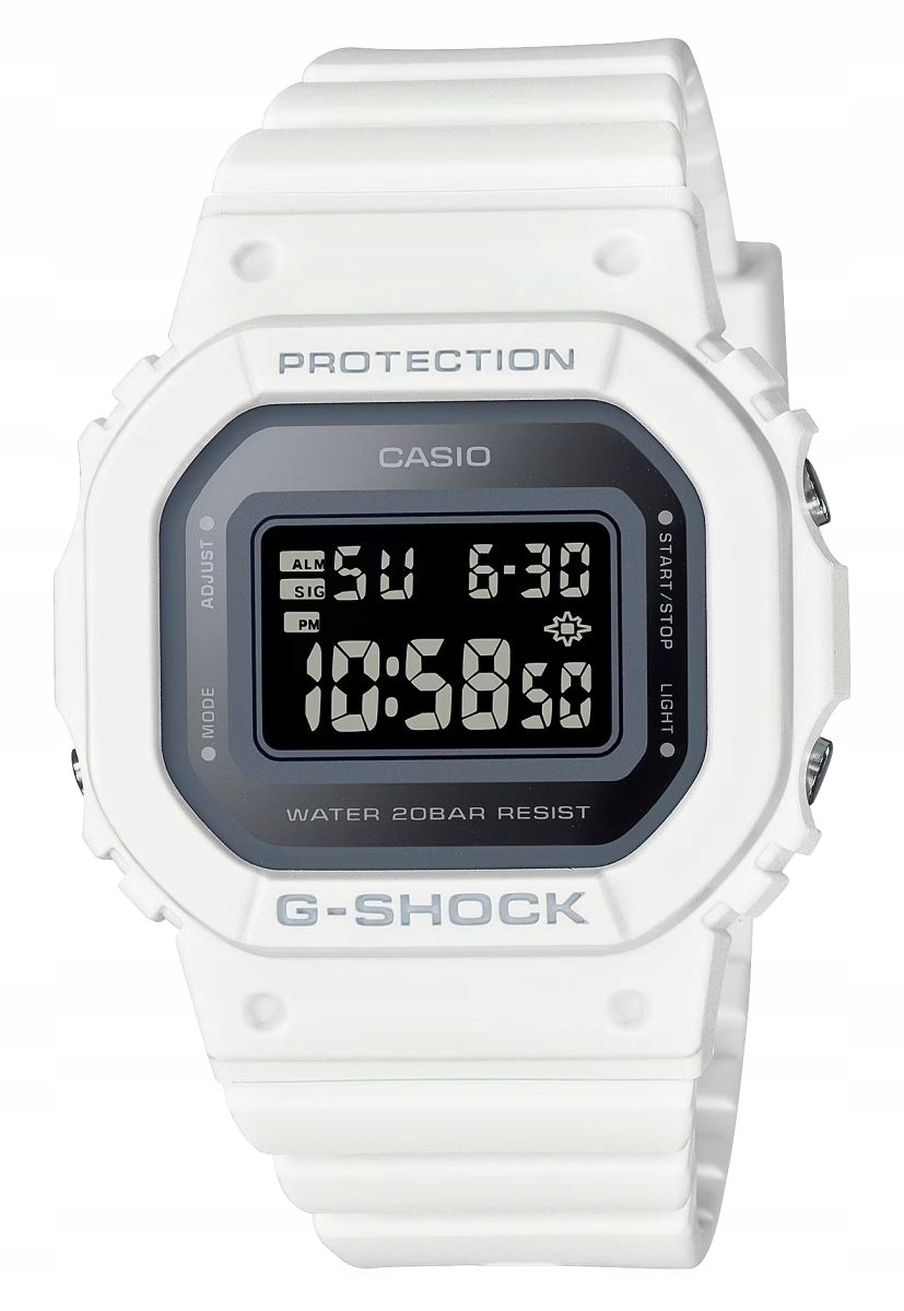 Bílé hodinky Casio G-Shock GMD-S5600 krabička s kabelkou Gravírování bonus