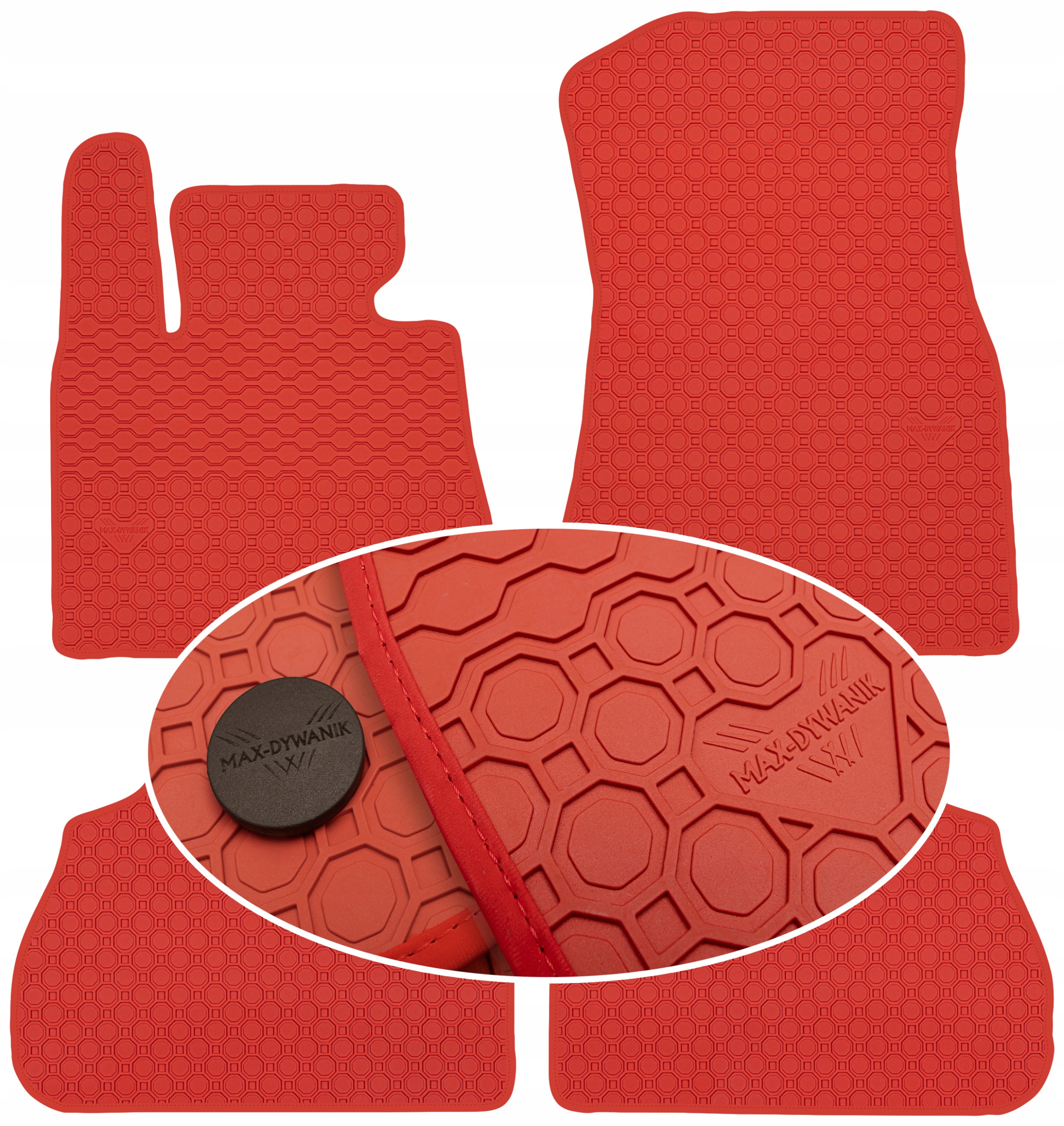 Bmw X7 G07 2018 Koberce Červené