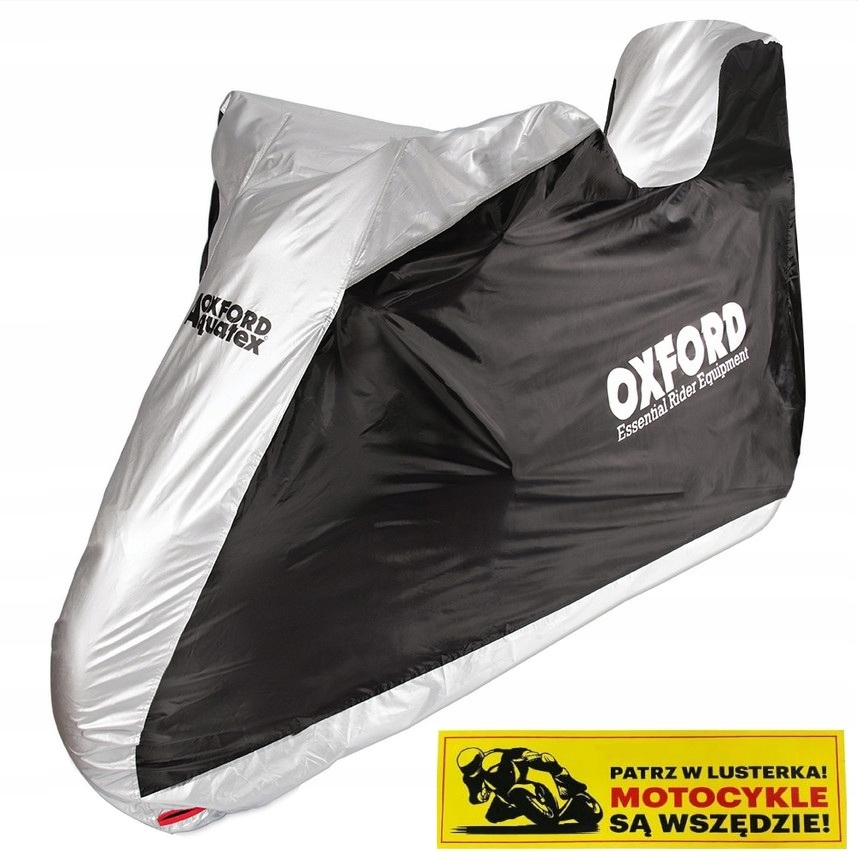 Wodoodporny Pokrowiec OXFORD XL MOTOCYKL Z KUFREM