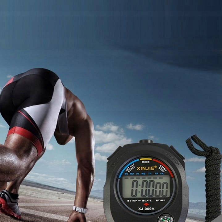 SPORTOWY CYFROWY STOPER Z KOMPASEM ALARMEM- WIELOFUNKCYJNY - CE Funkcje kompas