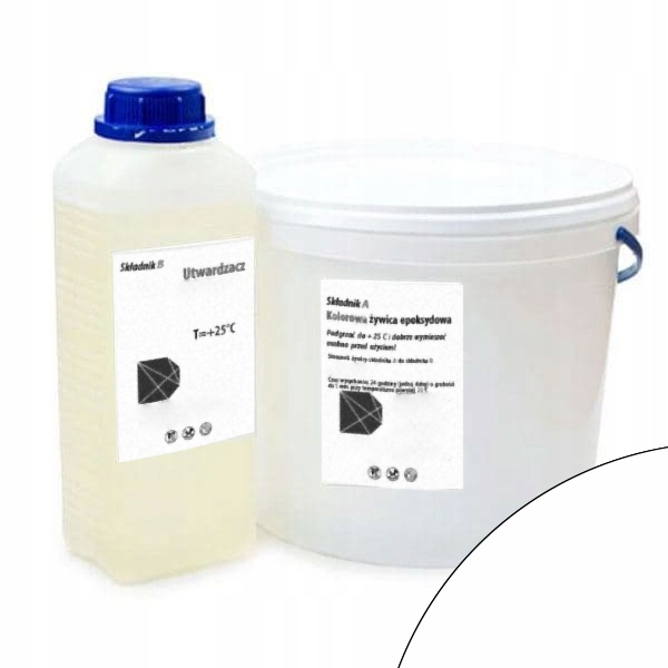 Vysoko výkonná antikorózna epoxidová farba Biela kovová terasa garáž 8 kg