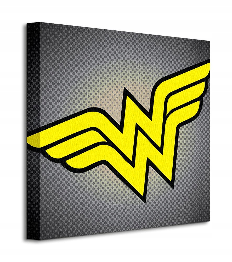 

DC Comics Wonder Woman Logo Obraz płótno 40x40 cm