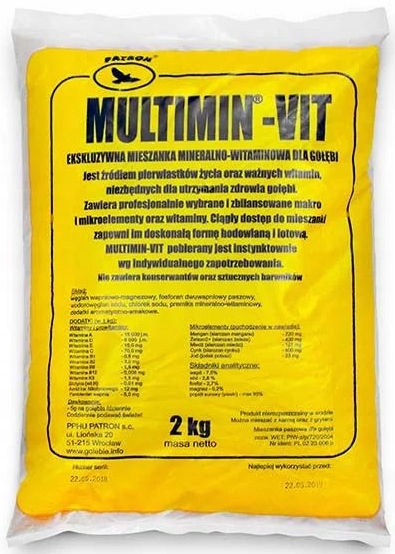 Multimin-Вит 2кг ЛУЧШИЕ Витамины для Голубей