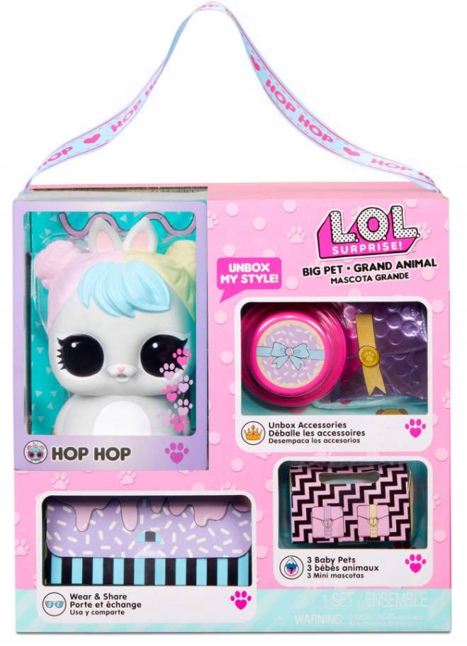 

Zwierzątko Lol Króliczek Big Pets Hop Hop 577713