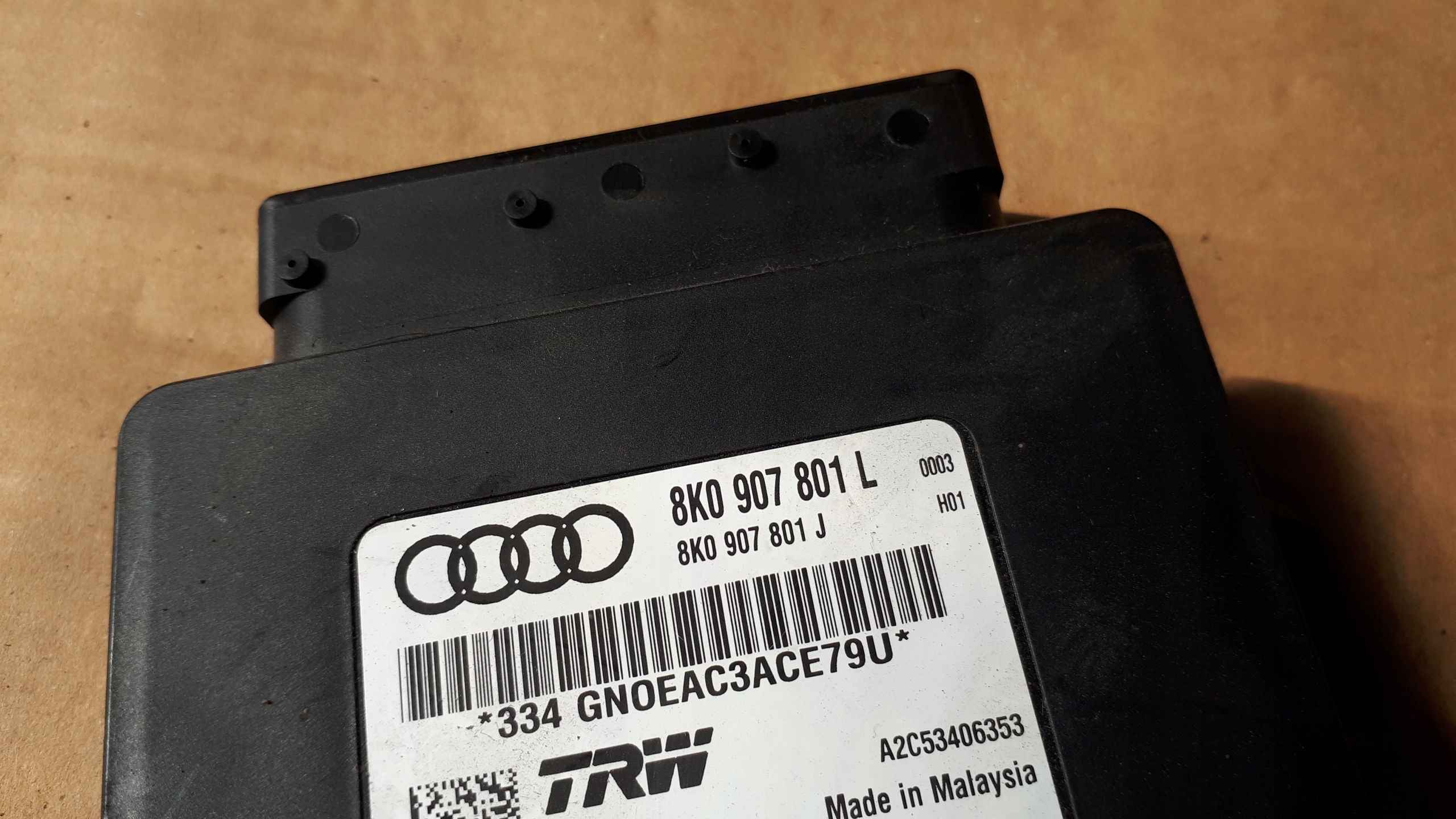 A4 B8 LIFT A5 module electric brake 8K0907801L