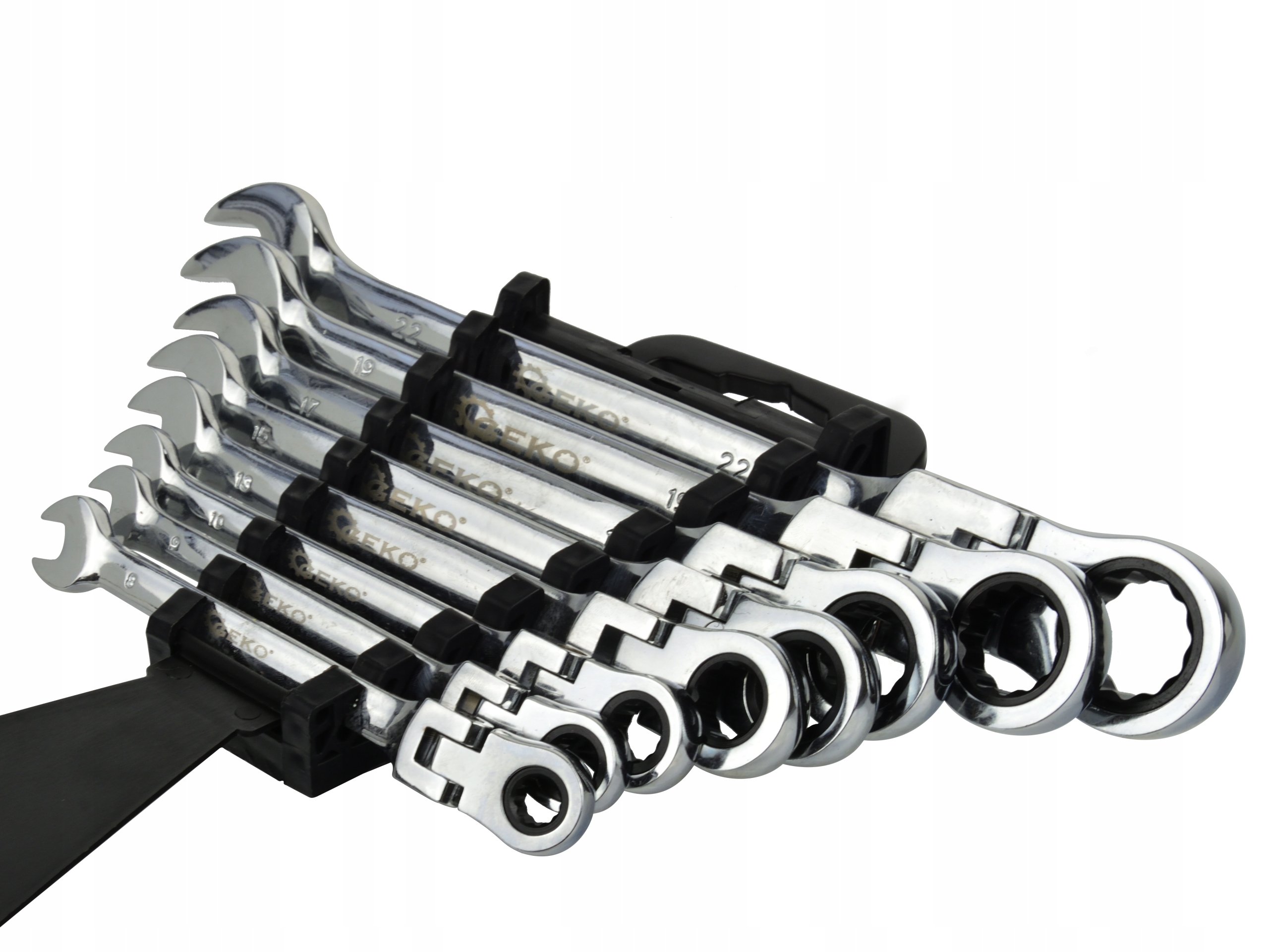 KLUCZE PLASKO OCZKOWE Z GRZECHOTKA LAMANE 8 22 8el EAN 5901477108198