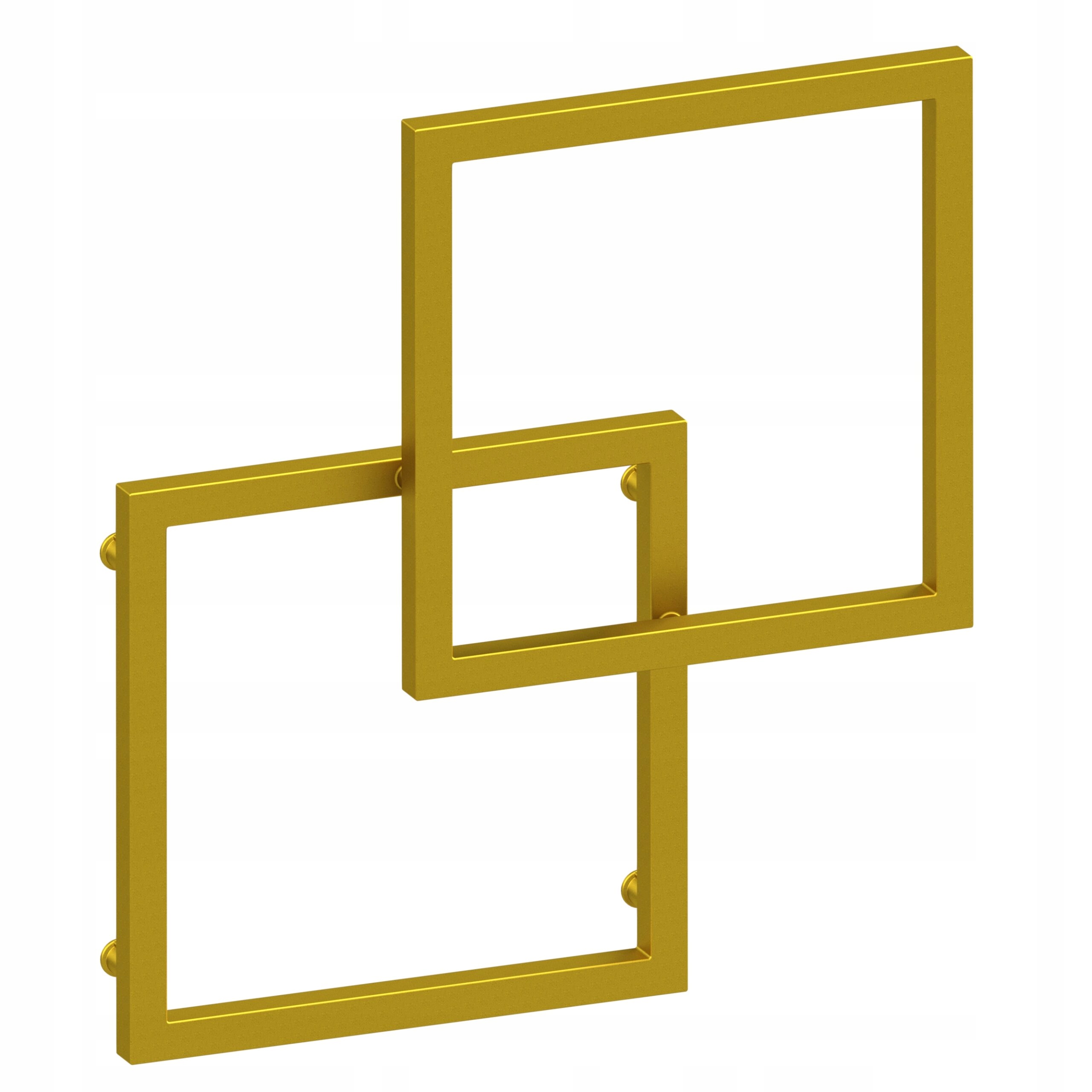 Dekoratívny Radiátor Quatro H730 L660 Zlatý