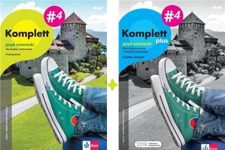 Komplett plus 4 Podręcznik+ćwiczenia kpl Wwa