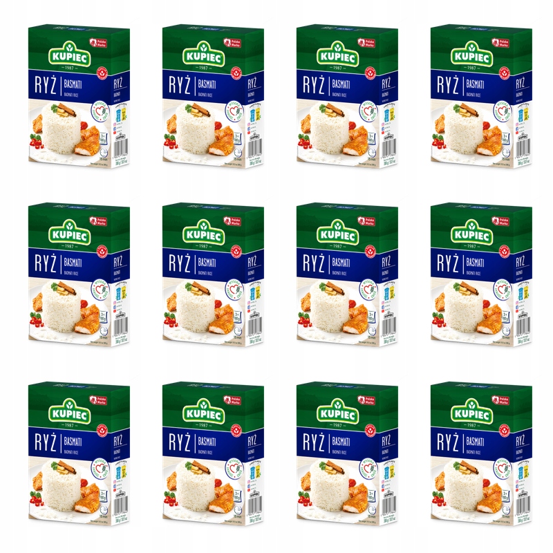 Kupiec Rýže basmati 3x100G X12