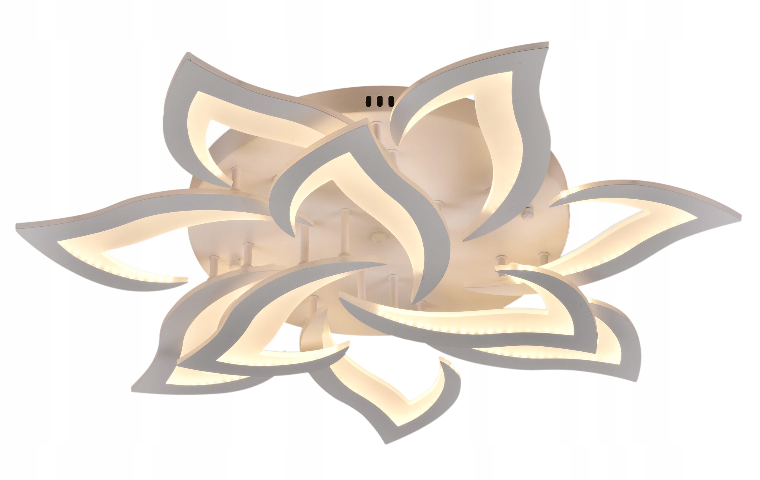 Závěsná lampa Lst Stropní Svítidlo do obývacího pokoje lotosový květ, vyměnitelný Led modul