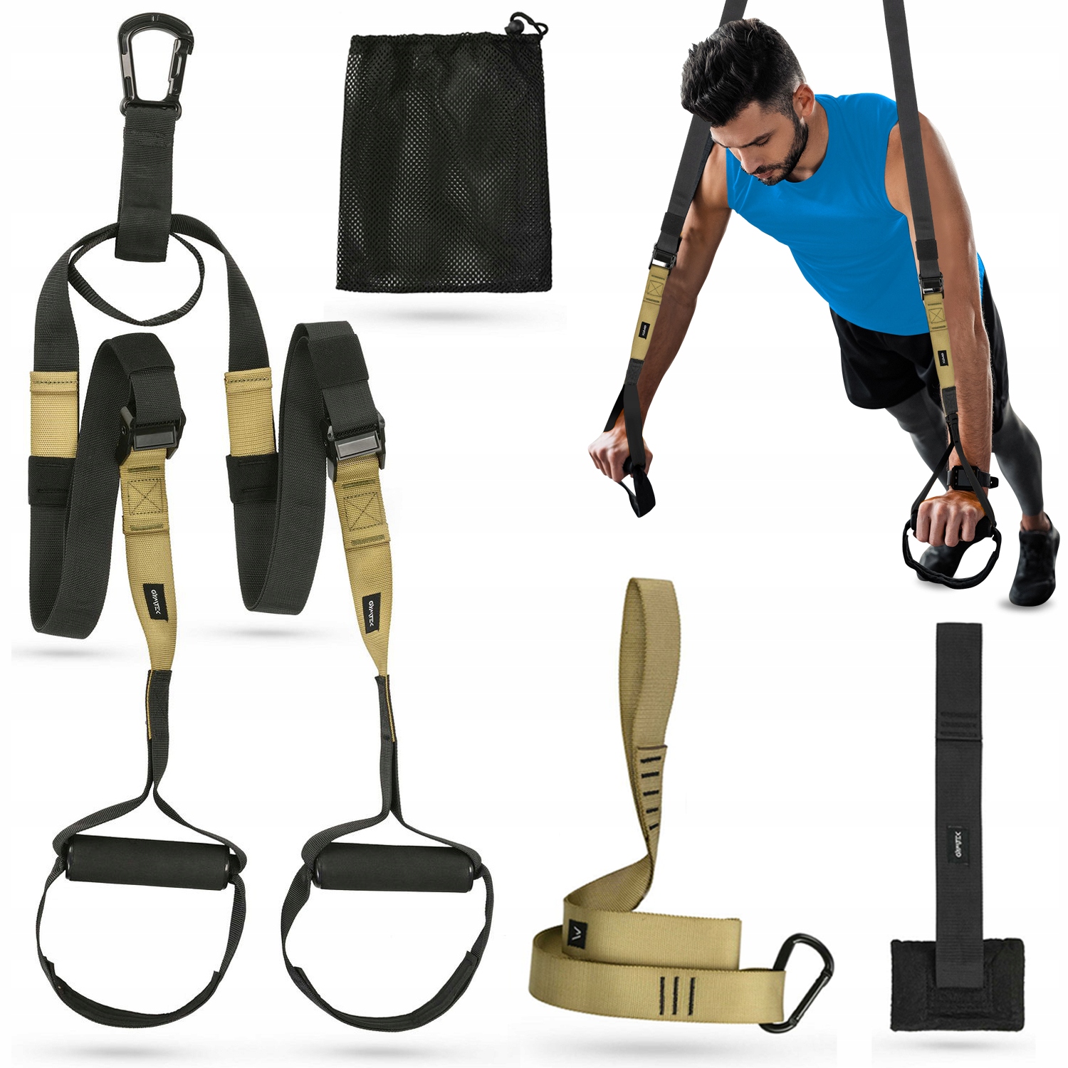 

Pasy Taśmy Trx Treningowe Do Ćwiczeń Crossfit Pro