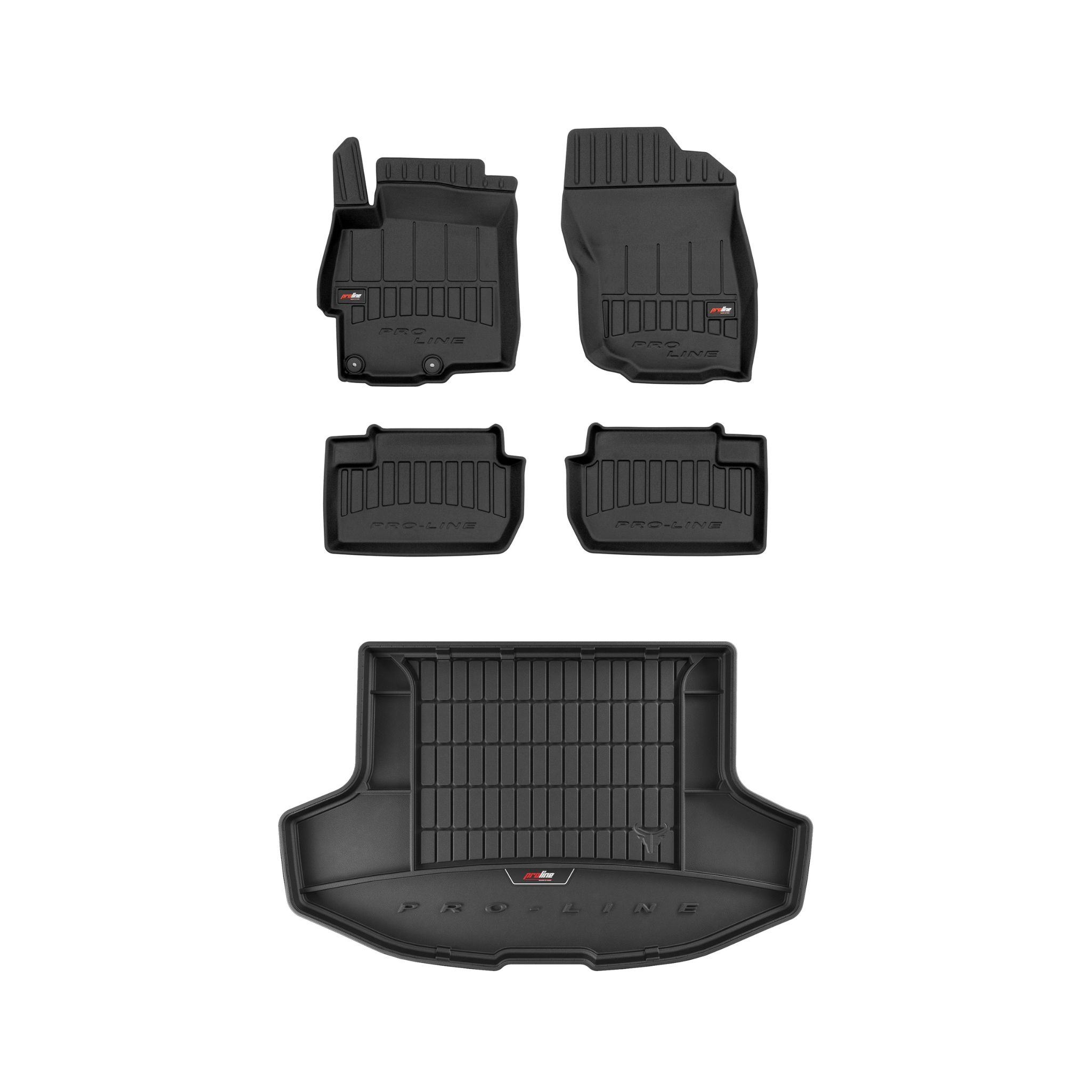 Frogum 3D Sada koberců a rohože s logem pro Mitsubishi Lancer VIII 2007-2017