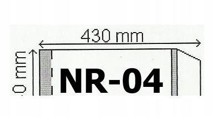 OKŁADKA NA PODR B5 REGULOWANA NR 4 (50SZT) NARNIA