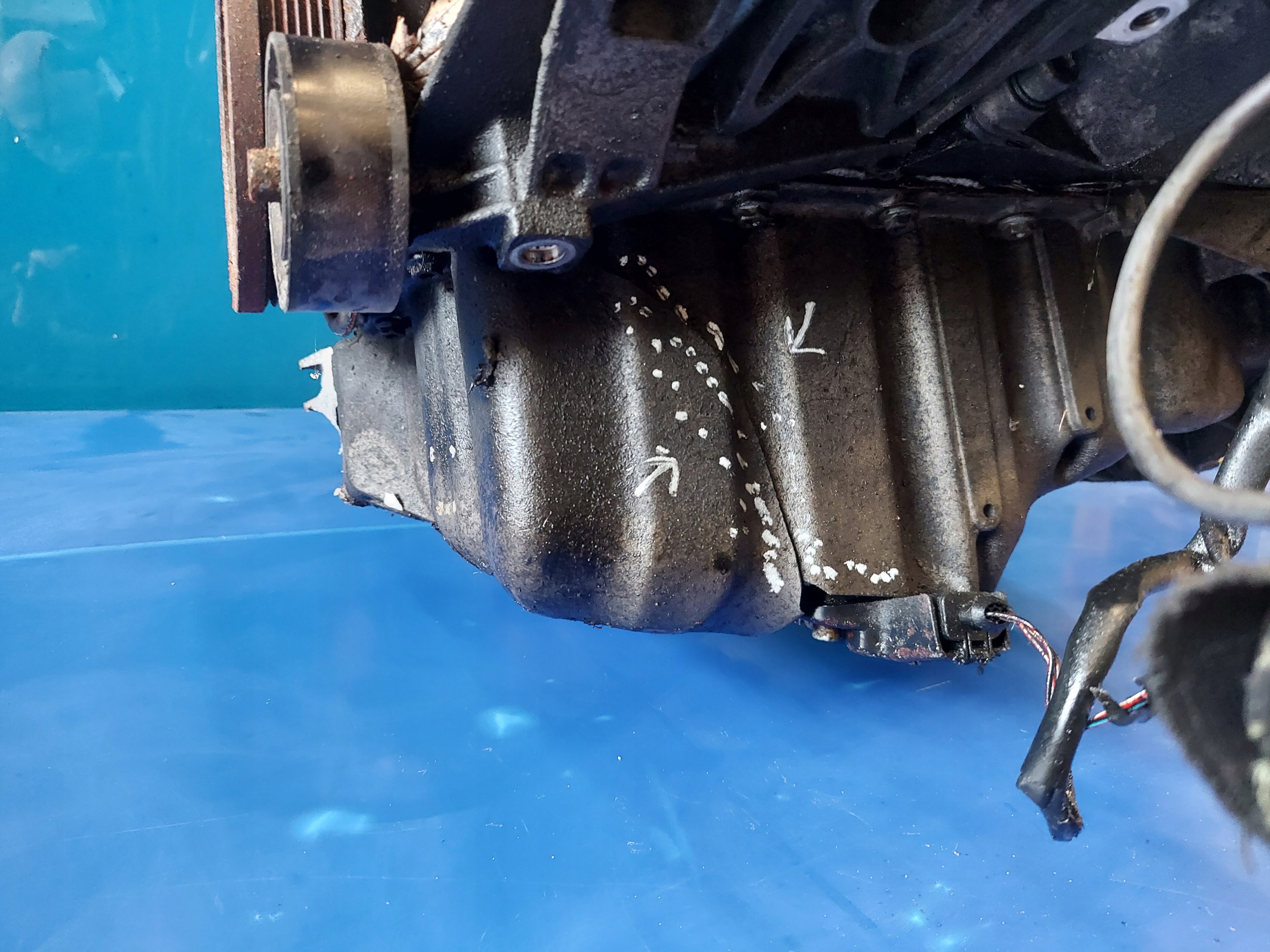 engine AUDI A4 B6 1.9 TDI 220.000km AJM