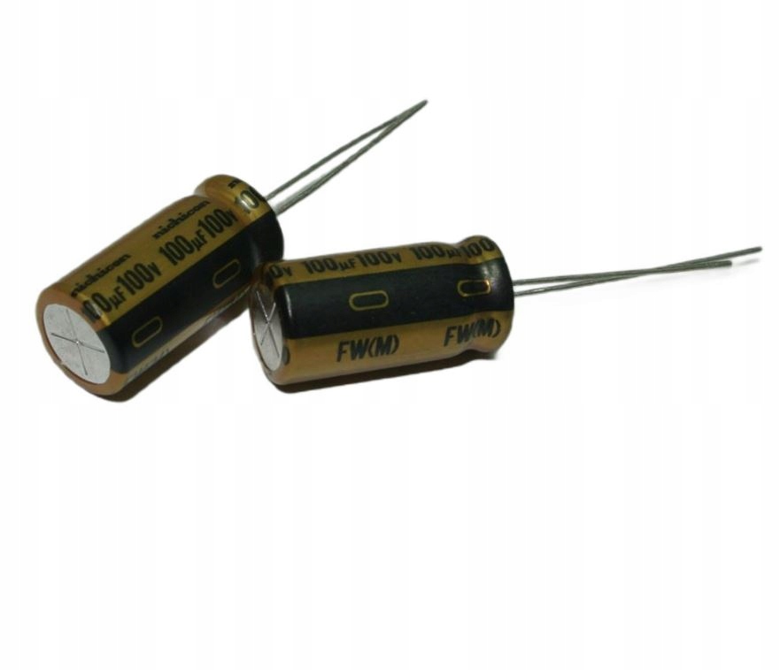 100uF 100V 85' Audio Nichicon Fw UFW2A101MPD1TD 10x20mm [2sztuki]