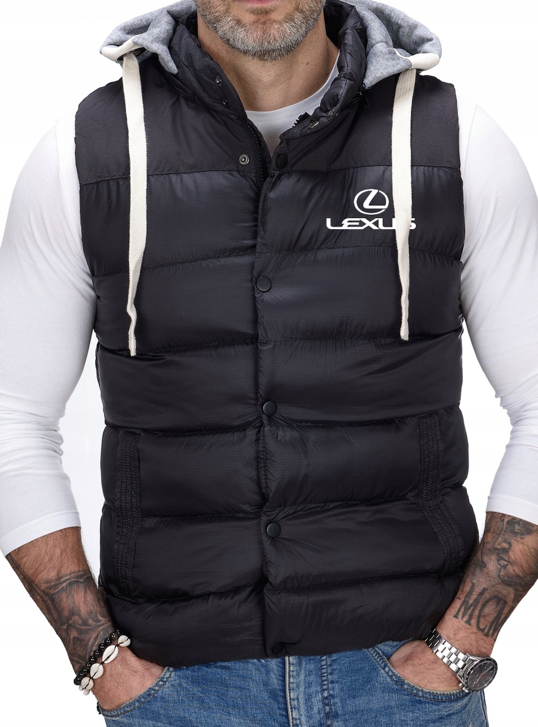 Bunda Bez Rukávů Lexus Zateplená M