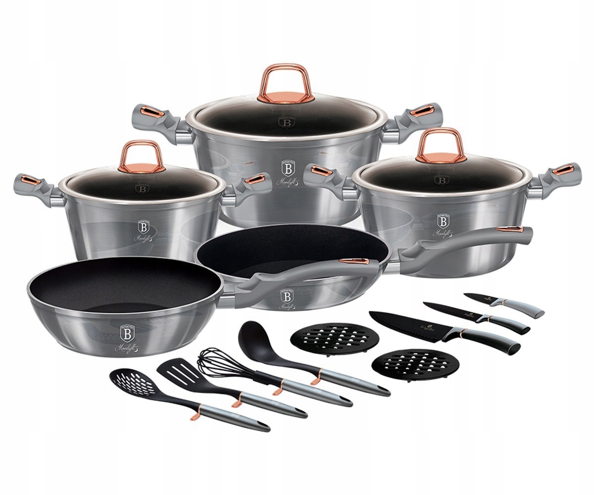 Berlinger Sada hrncov Haus Bh-7044 Moonlight 17 prvkov