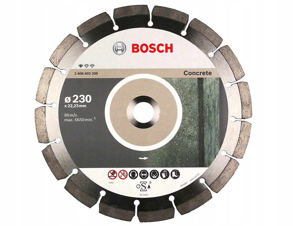 

Bosch Tarcza Diamentowa 230mm beton zbrojony