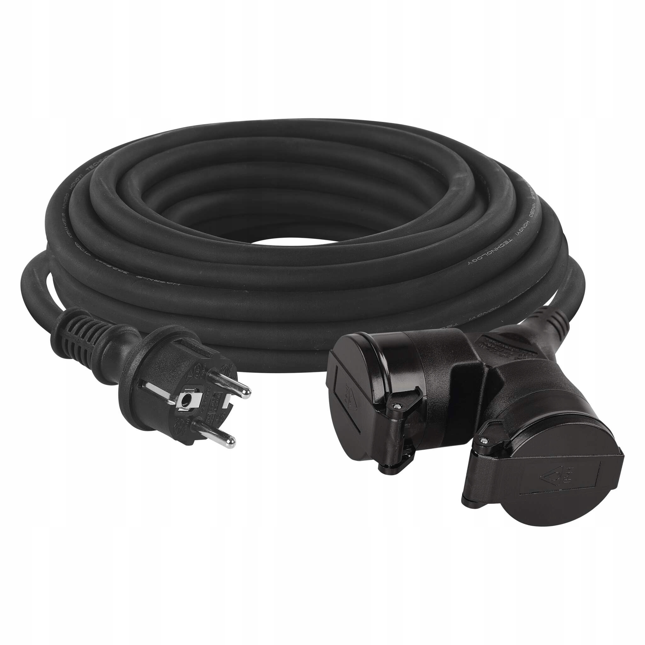 Emos venkovní prodlužovací kabel 15 m, 2 zás.